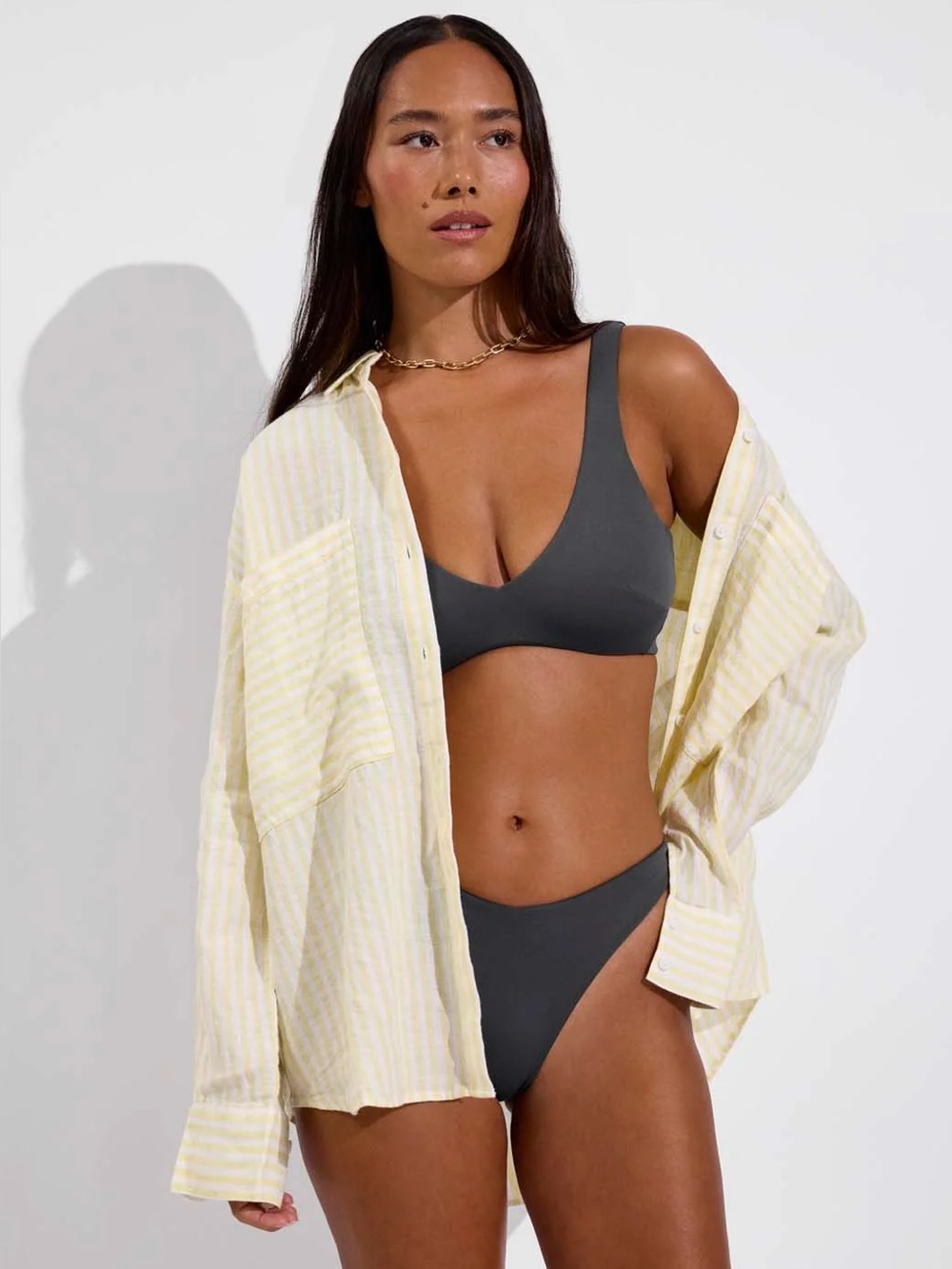 NWT Left on Friday Bikini Set DD+ M